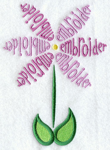 Embroider Flower