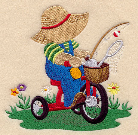 Fisherman Fred on Tricycle