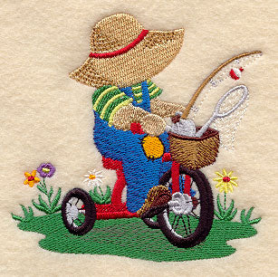 Fisherman Fred on Tricycle