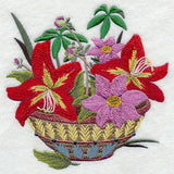 Guatemalan Flower Basket