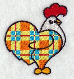 Plaid Rooster