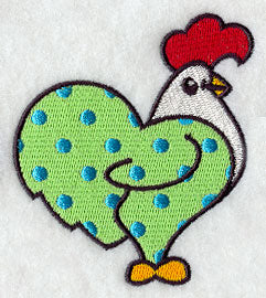 Polka Dot Rooster