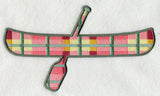 Northwoods Plaid Canoe