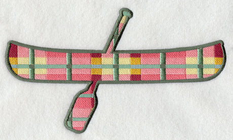 Northwoods Plaid Canoe