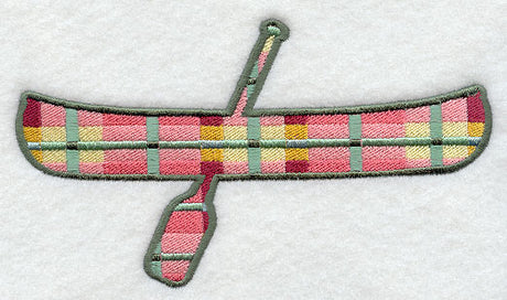 Northwoods Plaid Canoe