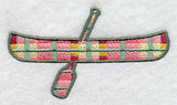 Northwoods Plaid Canoe