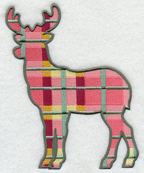 Northwoods Plaid Deer