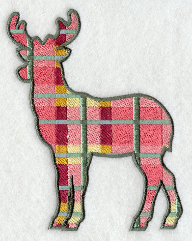 Northwoods Plaid Deer