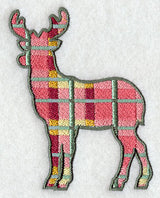Northwoods Plaid Deer
