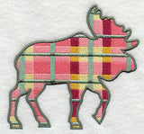 Northwoods Plaid Moose