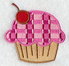 Plaid Cupcake