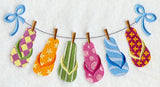 Clothesline Flip-Flops