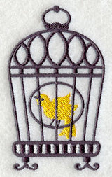 Silhouette Birdcage 4