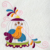 Whimsical Birdcage Corner