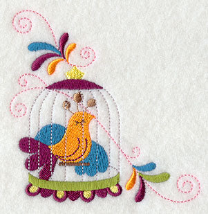 Whimsical Birdcage Corner