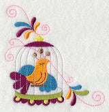 Whimsical Birdcage Corner