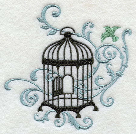 Filigree Birdcage 3