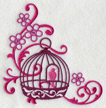 Filigree Birdcage Corner