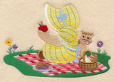 Picnicking Sunbonnet Sue