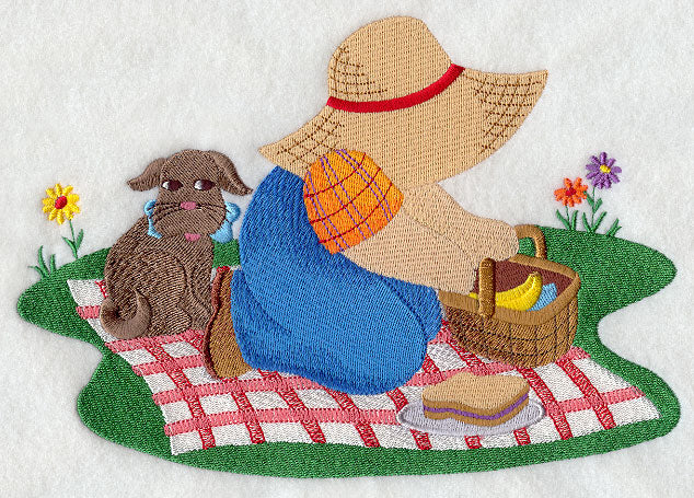 Picnicking Fisherman Fred