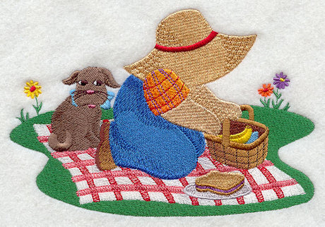 Picnicking Fisherman Fred