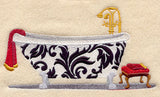 Damask Bathtub