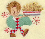 Diner Boy with French Fries