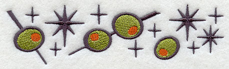 Retro Martini Border