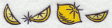 Retro Lemonade Border