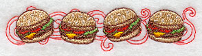Wild Side Hamburger Border