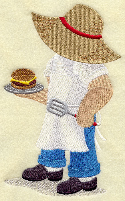 Grilling Fisherman Fred