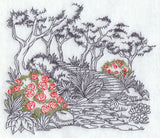 Garden Etching - Roses