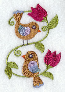 Peaceful Perching Pair