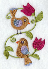 Peaceful Perching Pair