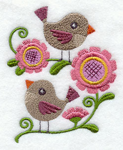 Pleasant Perching Pair