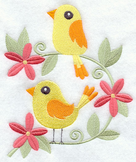 Pretty Perching Pair