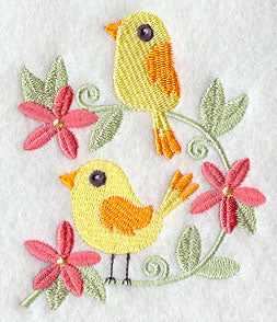 Pretty Perching Pair