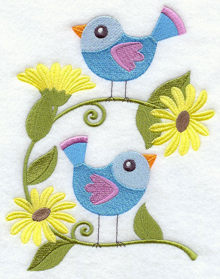 Placid Perching Pair