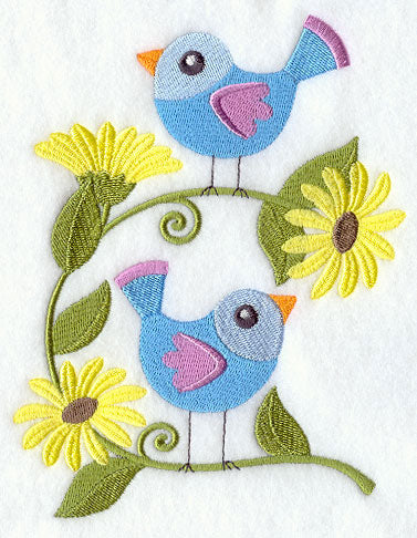 Placid Perching Pair