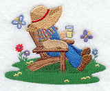 Fisherman Fred in Adirondack Chair