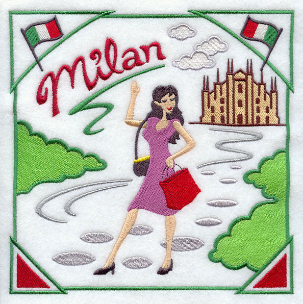 Milan Fashion Plate