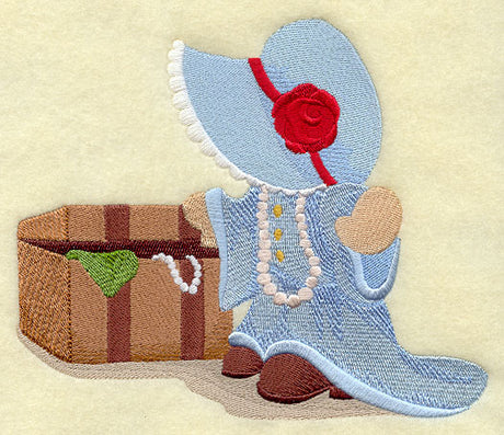 Sunbonnet Sue Plays Dress-Up