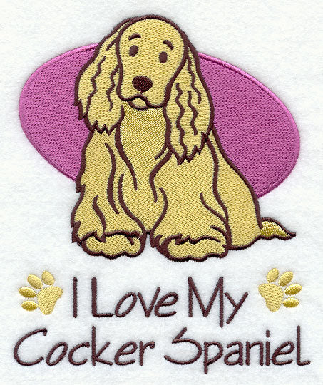 I Love My Cocker Spaniel
