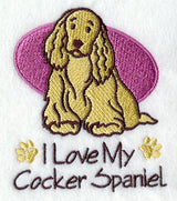 I Love My Cocker Spaniel