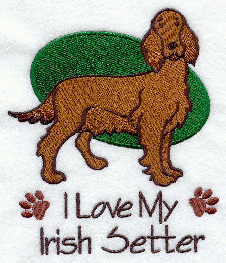 I Love My Irish Setter