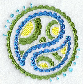 Paisley Panache Medallion