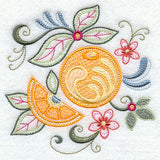 Vintage Jacobean Oranges