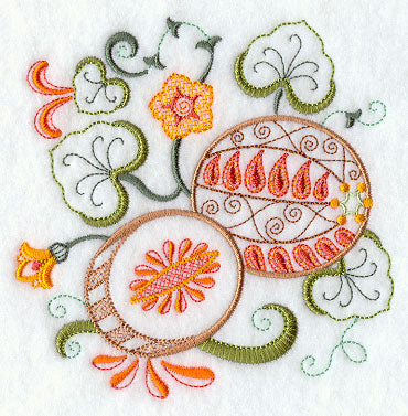 Vintage Jacobean Cantaloupe