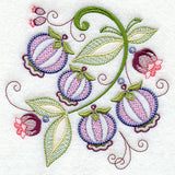 Vintage Jacobean Blueberries