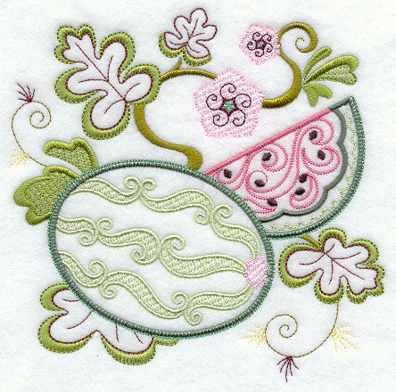 Vintage Jacobean Watermelon